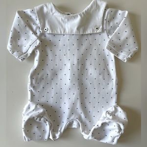 Jacadi footie for your little prince Good used condition 3 months